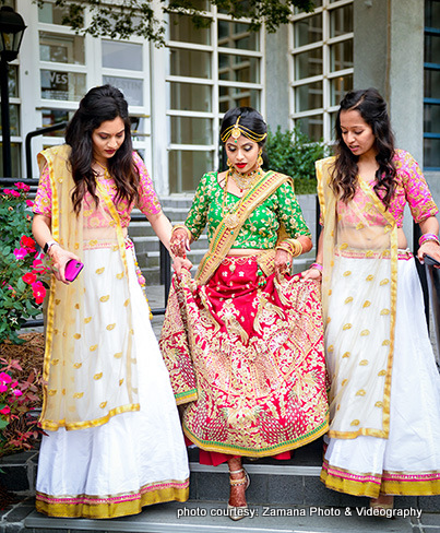 Indian Bride Going for outside Photoshoot by Zamana Photo & Videography